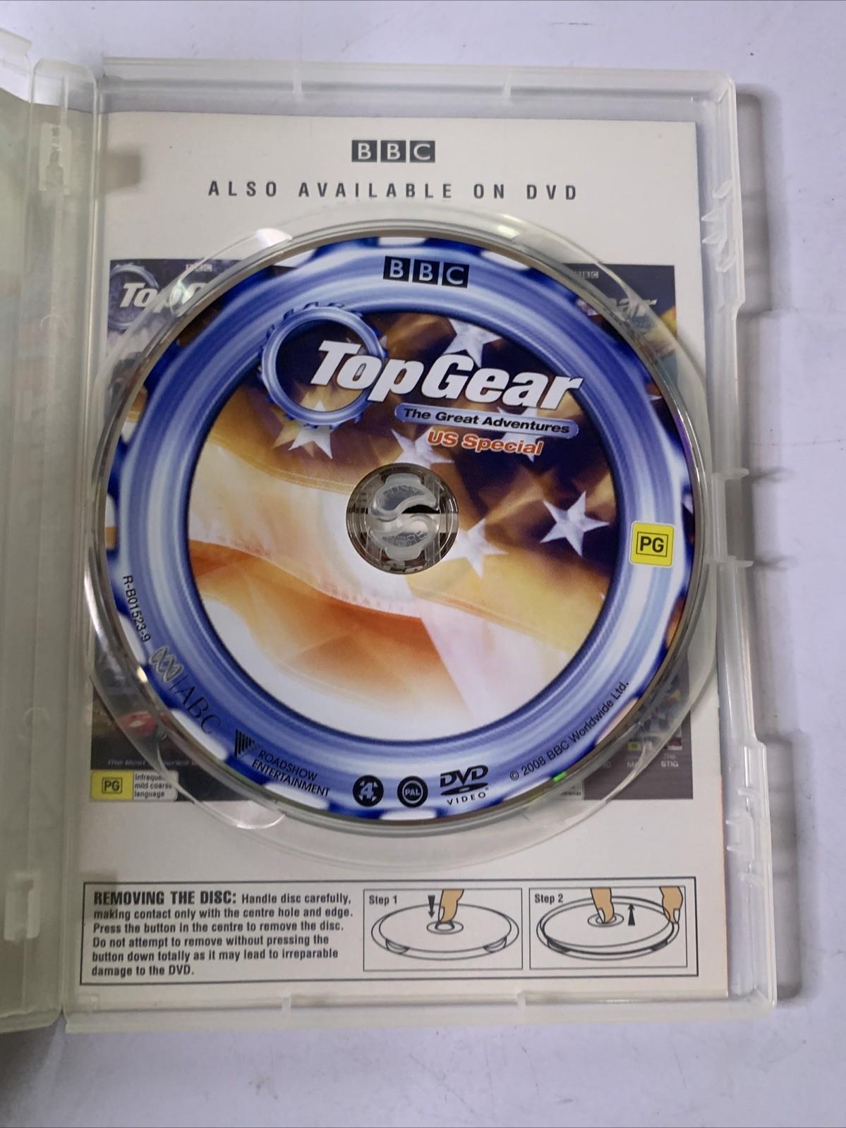 Top Gear: The Great Adventures US Special (DVD, 2007) Region 4