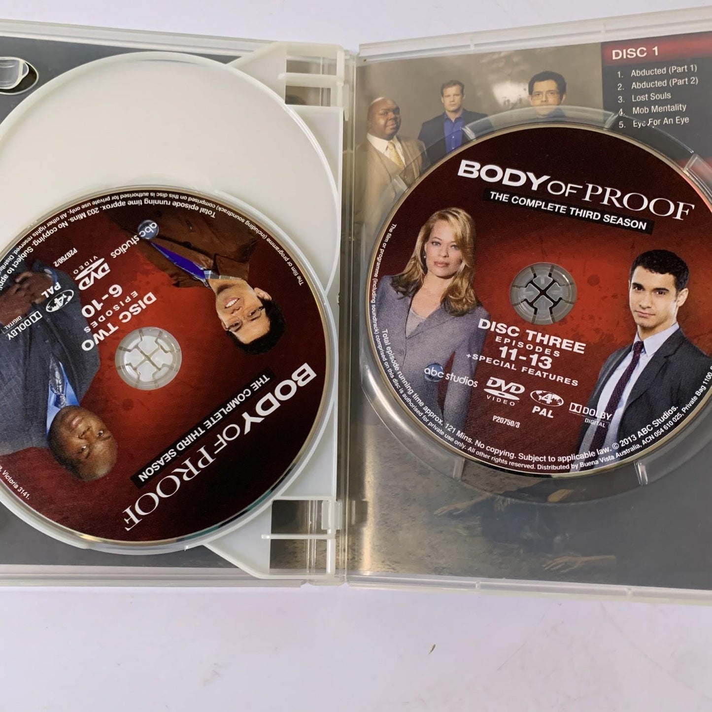Body of Proof : Season 3 (DVD, 2013, 3-Discs) Region 4