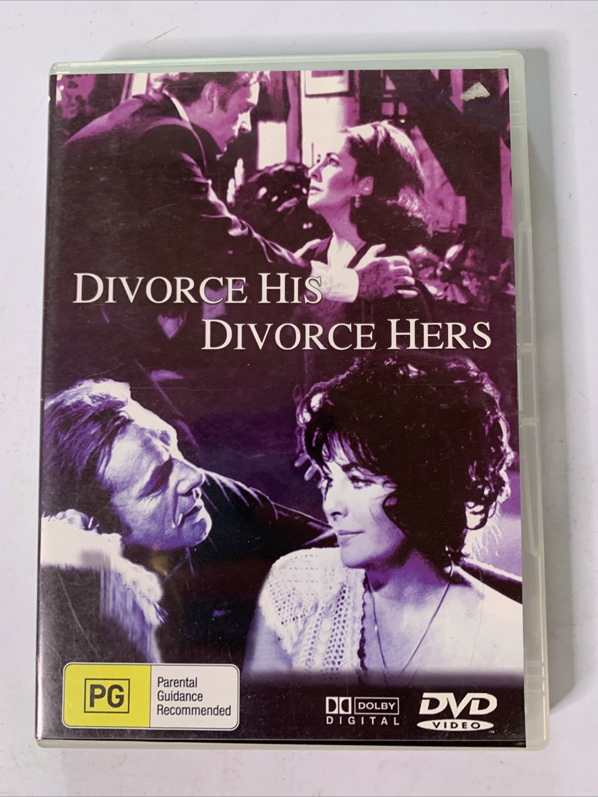 Divorce His, Divorce Hers (DVD,1973) Richard Burton, Elizabeth Taylor All Region