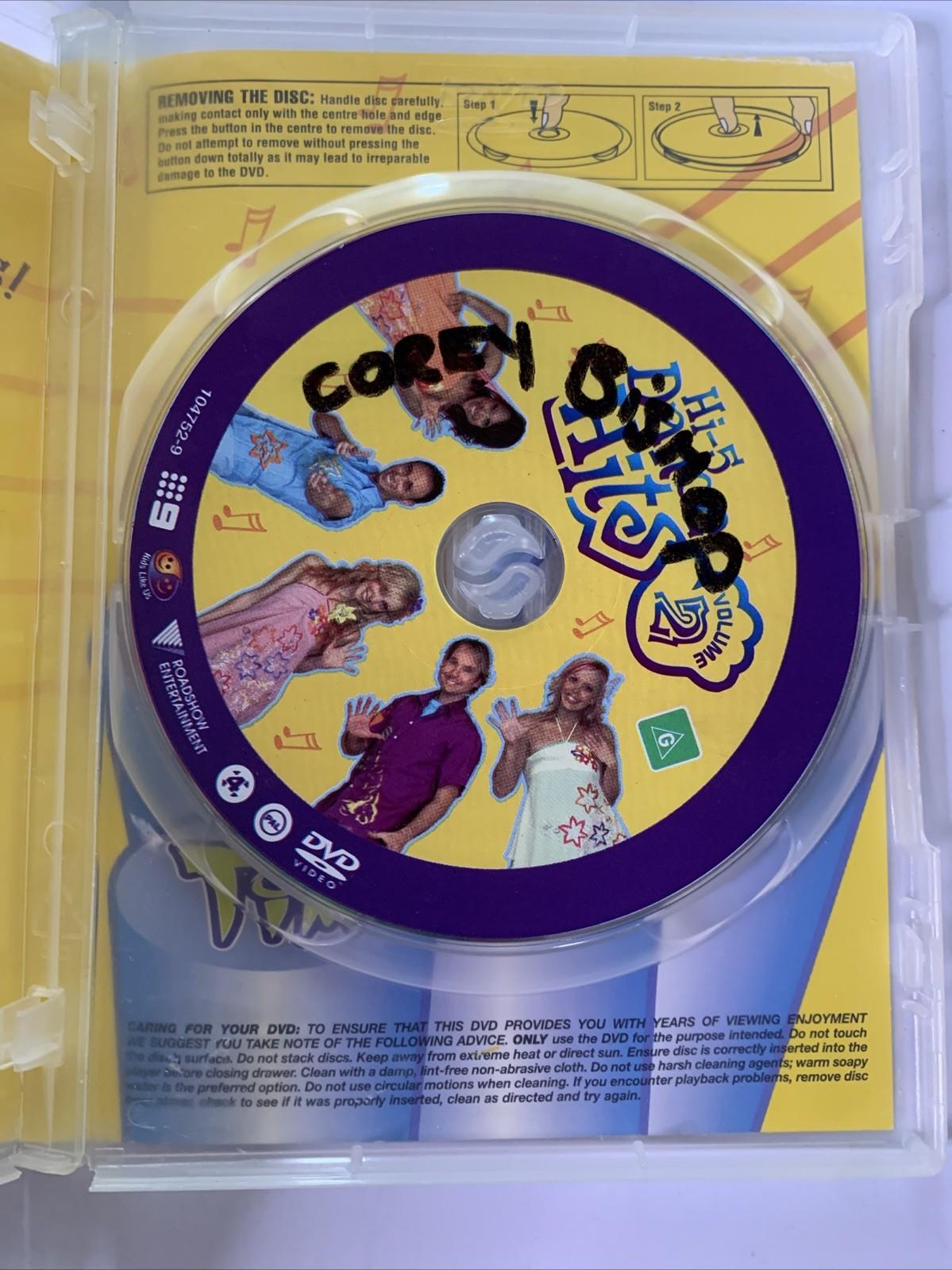 Hi-5 Dance Hits : Vol 2 (DVD, 2005) Region 4
