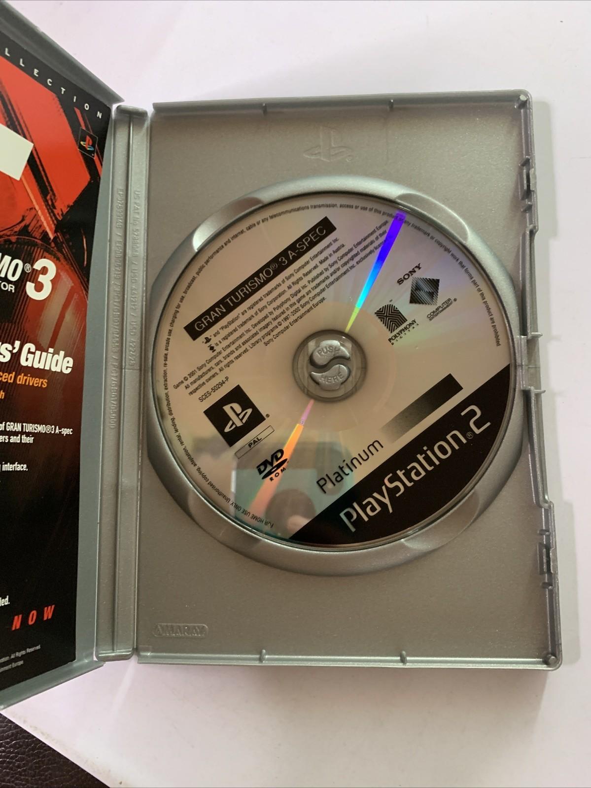 Gran Turismo 3 A-Spec PS2 Sony PlayStation 2 Racing Game