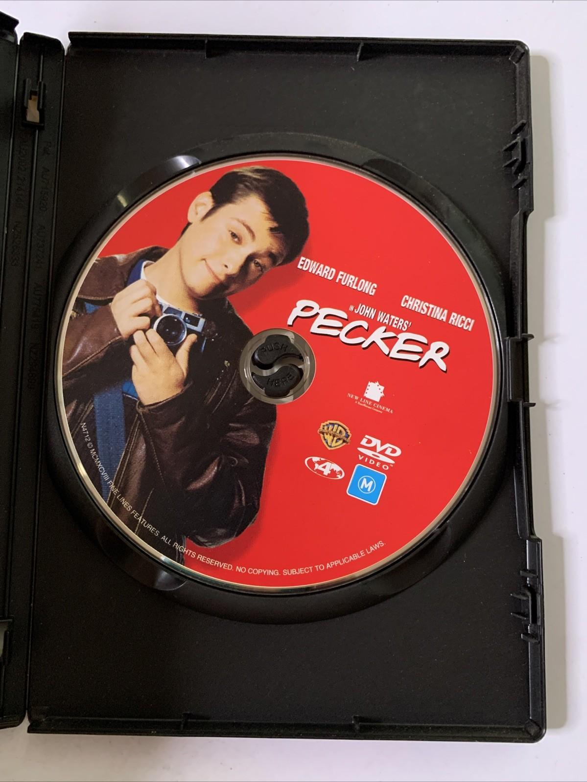 Pecker (DVD, 1998) Edward Furlong, Christina Ricci, John Water Film Region 4