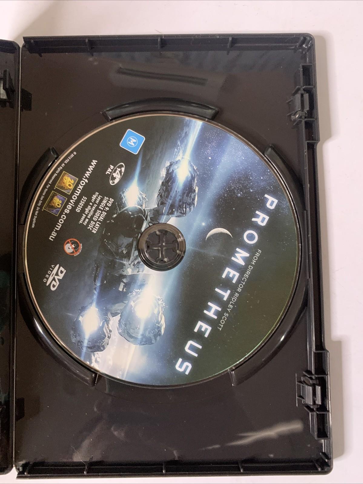 Prometheus (DVD, 2012) Guy Pearce, Michael Fassbender, Noomi Rapace Region 4
