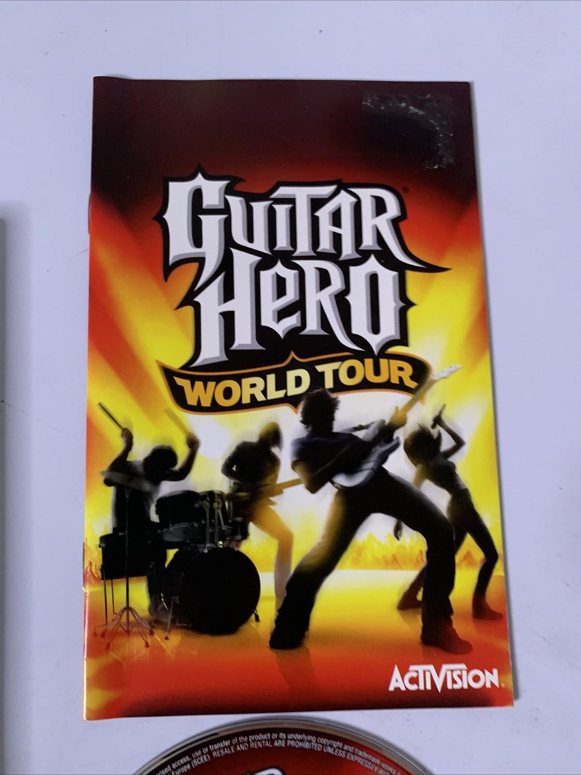 Guitar Hero: World Tour PS2 Sony PlayStation 2 2008 PAL Game Complete
