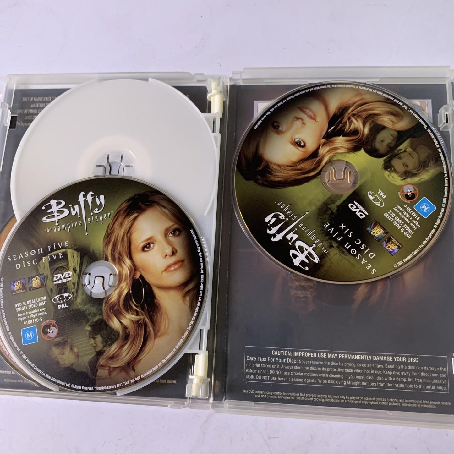 Buffy the Vampire Slayer : Complete Season 5 Collection (DVD, 2001) Region 4