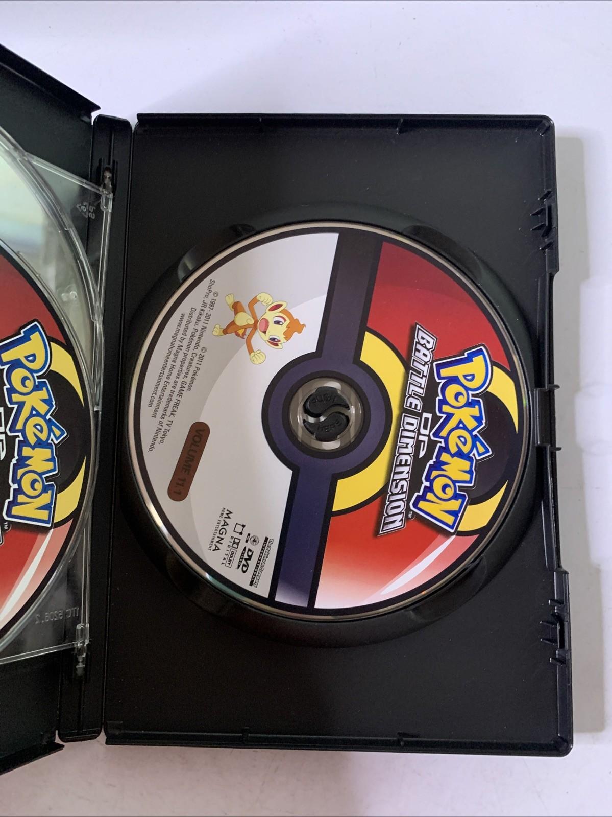 Pokemon: Diamond & Pearl Battle Dimension Collection 1 (DVD, 2008) Region 4