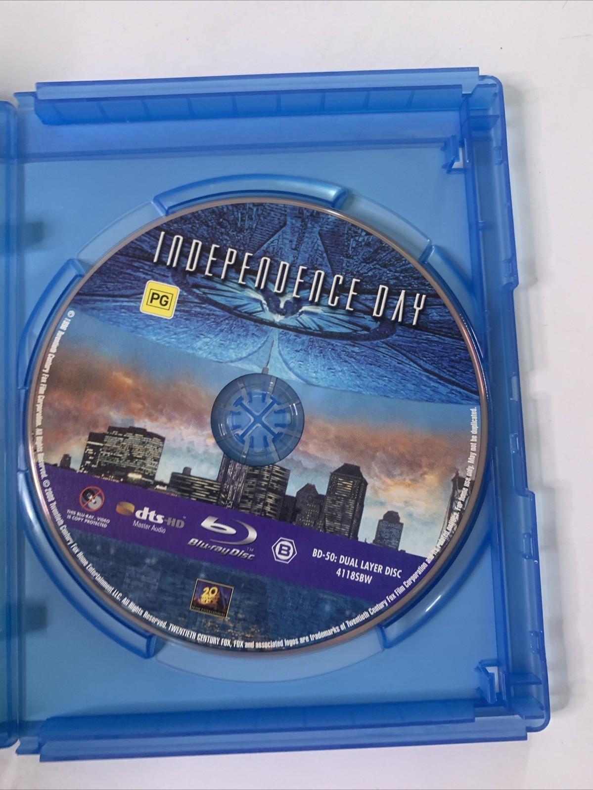 Independence Day (Blu-ray, 1996) Randy Quaid, Will Smith Region B