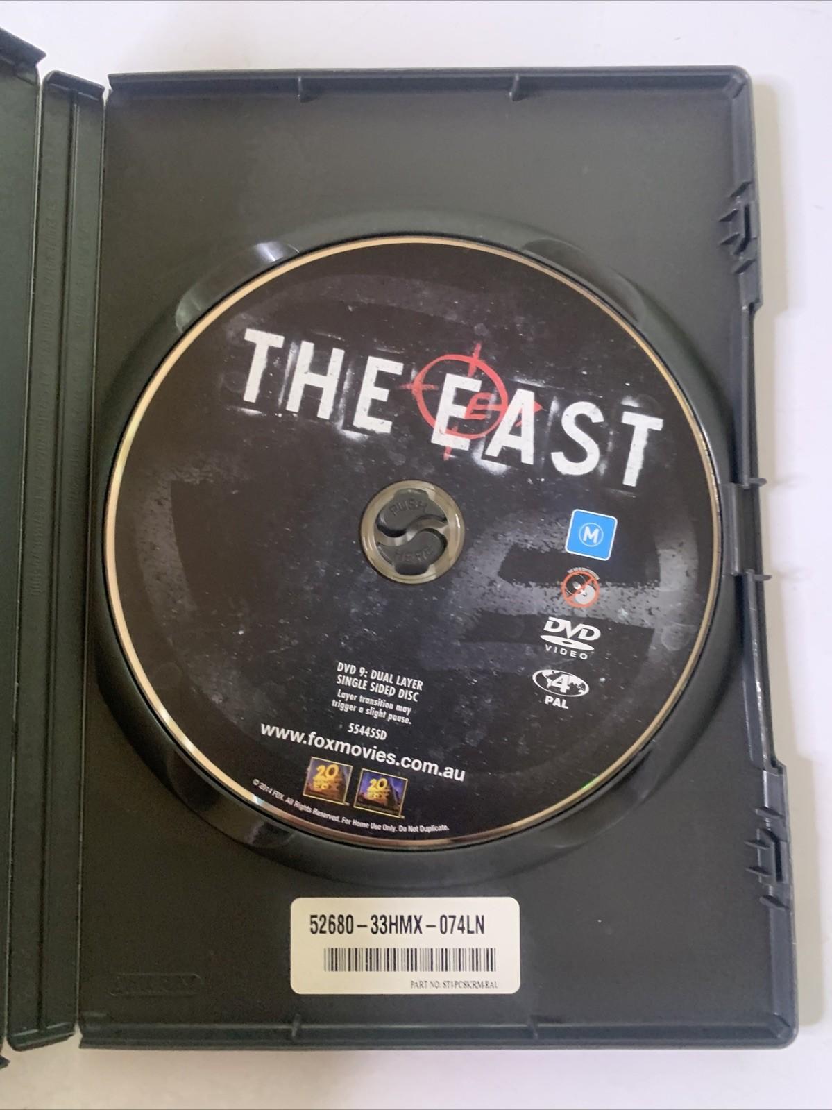 The East (DVD, 2013) Alexander Skarsgard, Brit Marling, Ellen Page Region 4