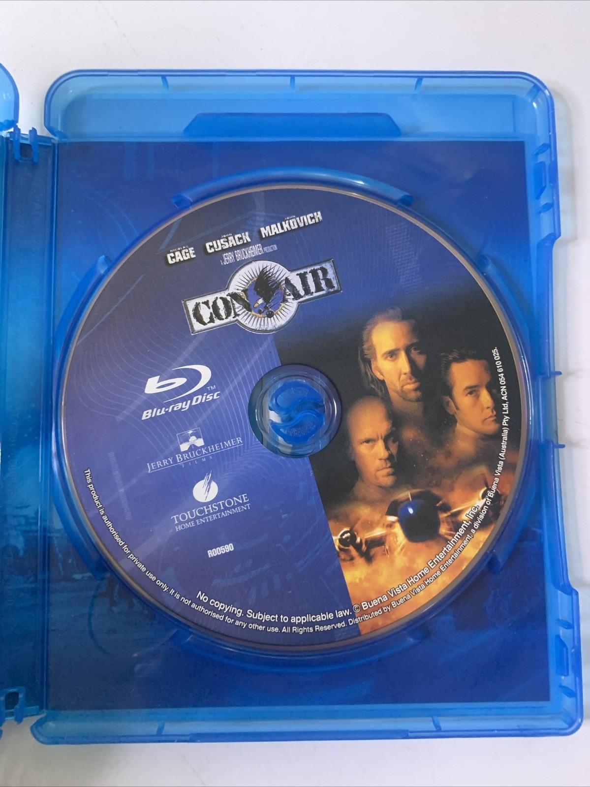 Con Air (Blu-ray, 1997) John Cusack, John Malkovich, Nicolas Cage All Regions