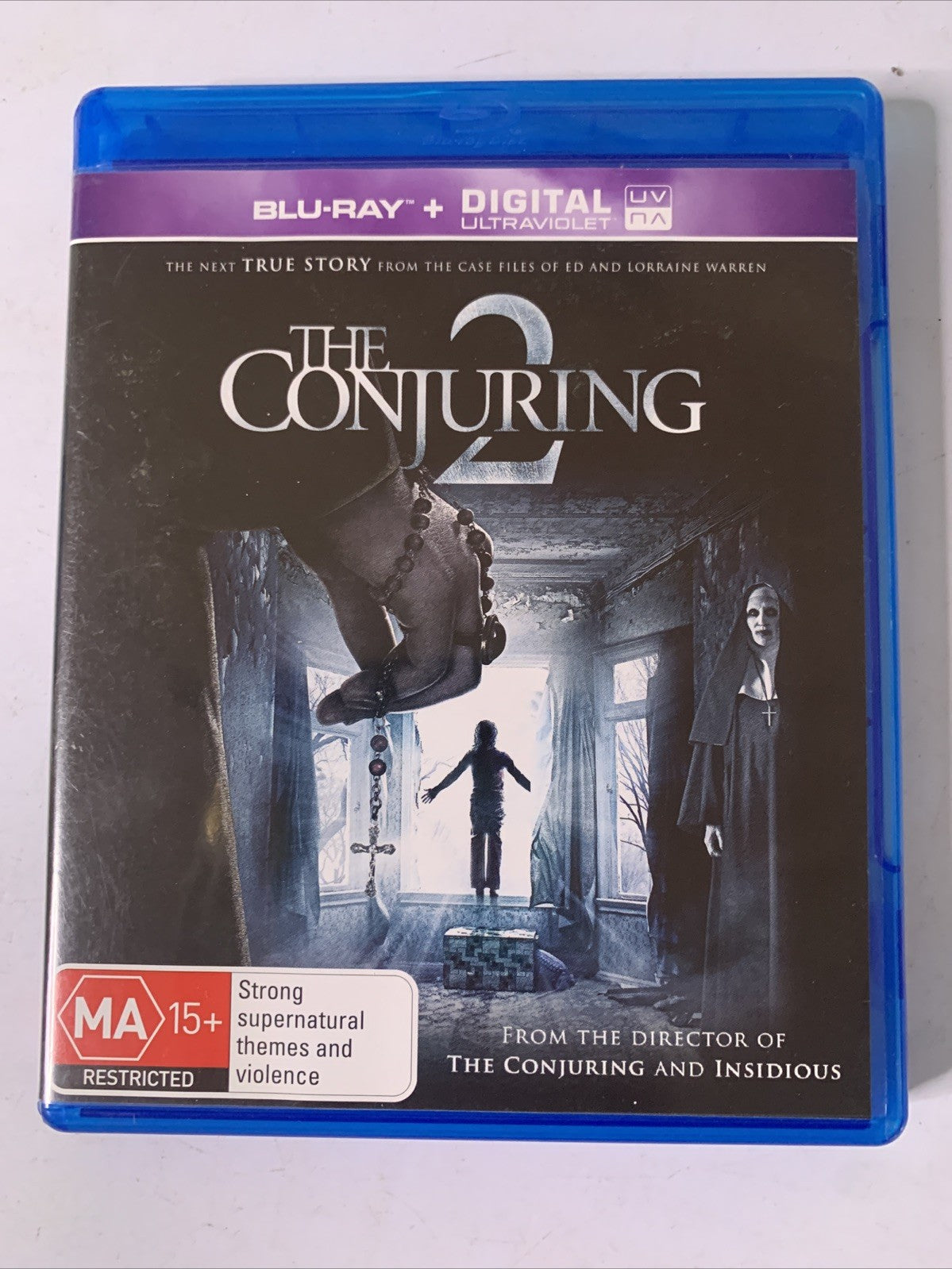 The Conjuring 2 (Blu-ray, 2016) Vera Farmiga, Patrick Wilson Horror Region B