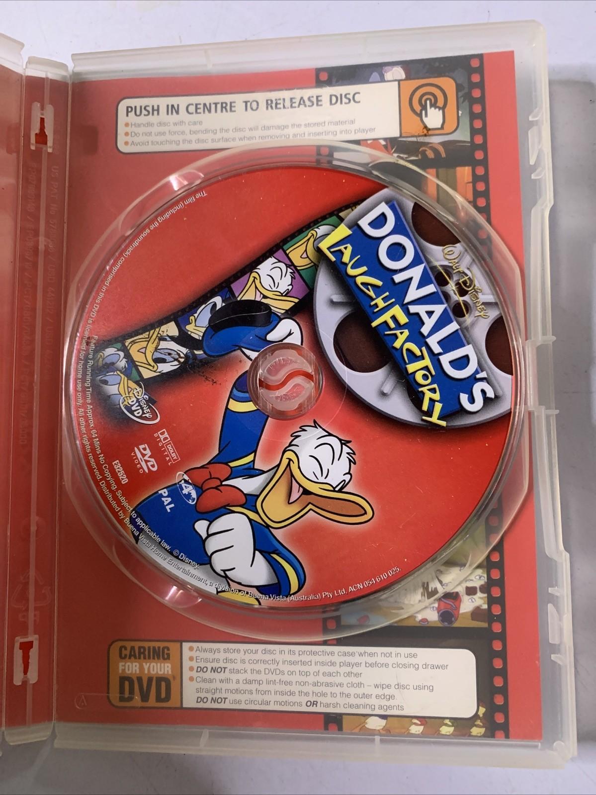 Donald's Laugh Factory (DVD, 2004) Disney Animation Region 4