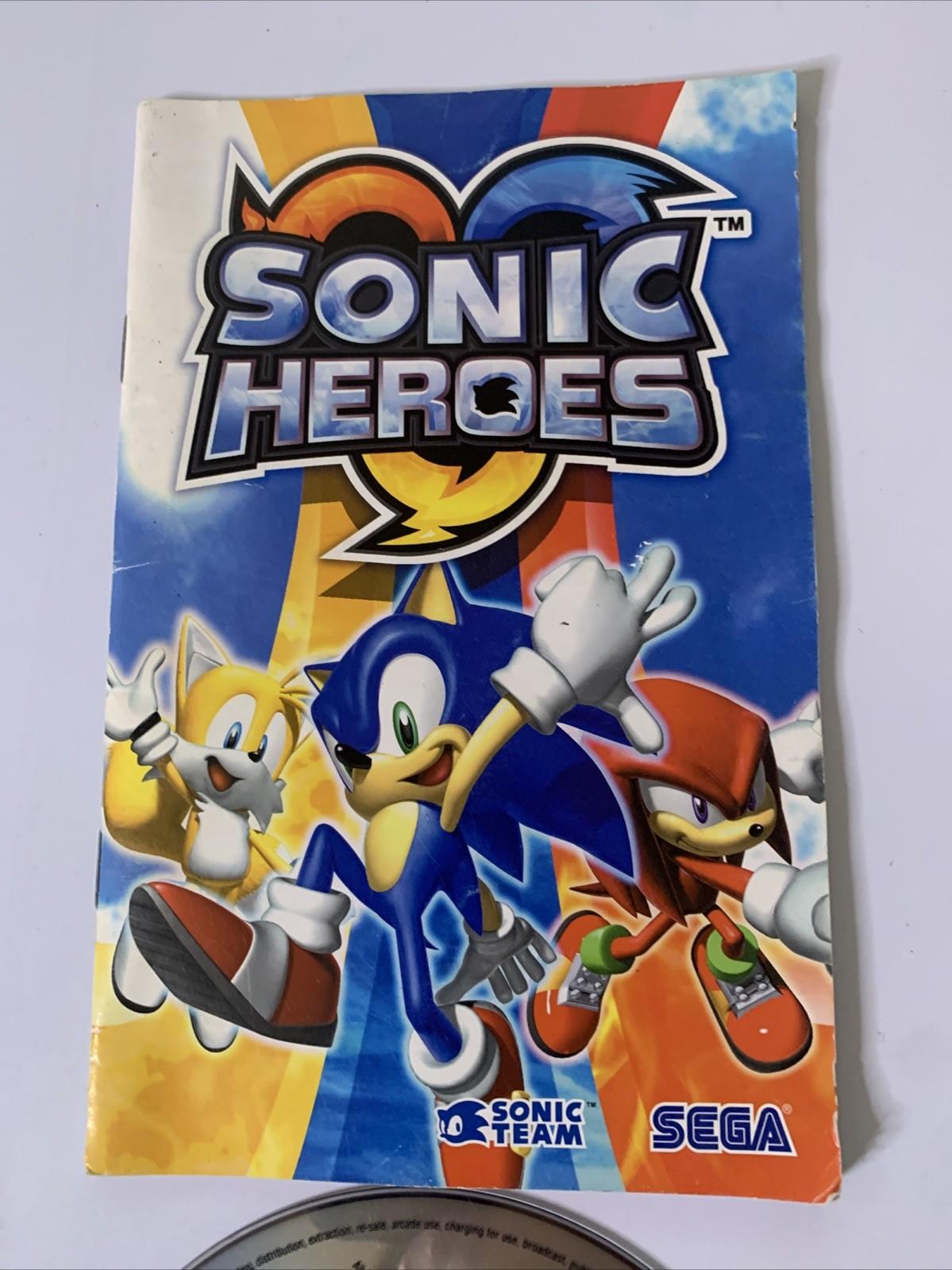 Sonic Heroes PS2 PlayStation 2 PAL 2003 Game Complete