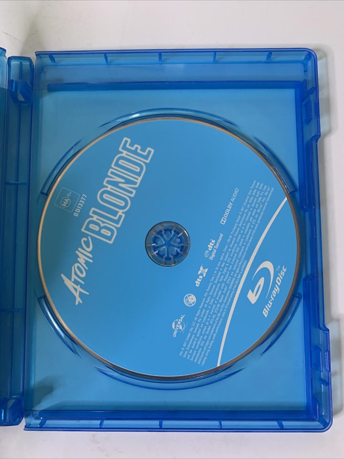 Atomic Blonde (Blu-ray, 2017) Charlize Theron, James McAvoy Region B