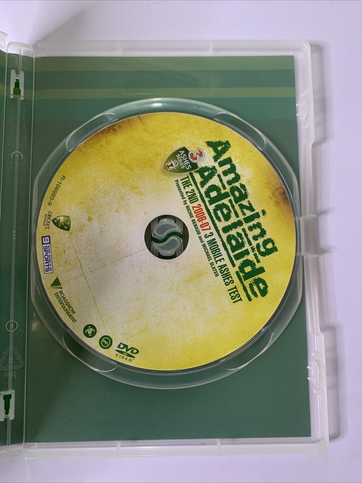 Amazing Adelaide: The 2nd 2006/7 Mobile Cricket Ashes Test (DVD, 2006) Region 4