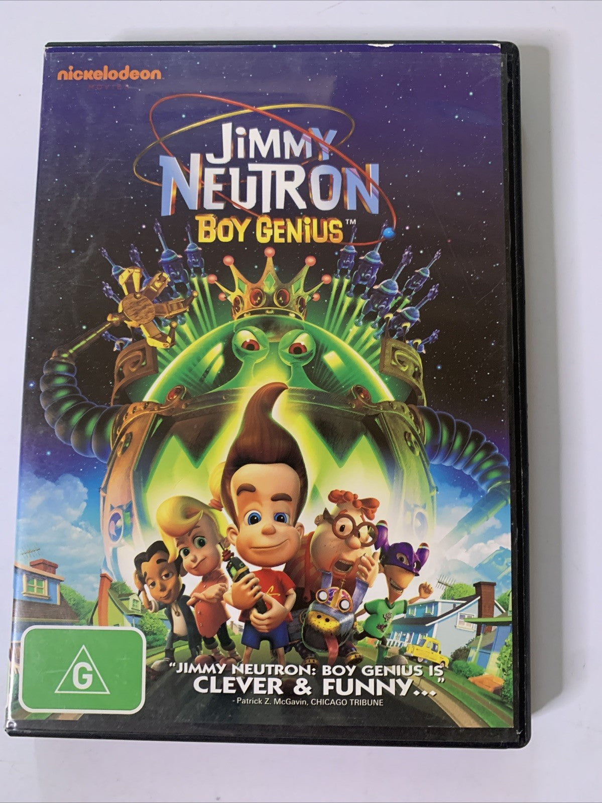 Jimmy Neutron: Boy Genius (DVD, 2001) Animated Movie Region 4