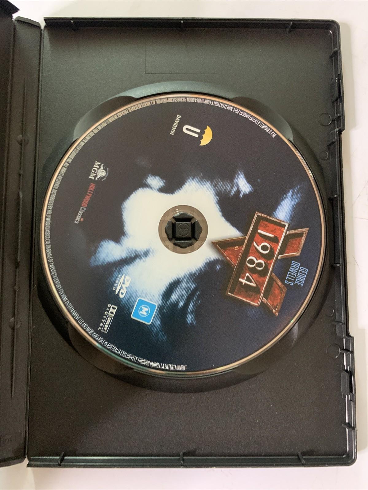 George Orwell's 1984 (DVD, 1985) John Hurt, Richard Burton Region 4