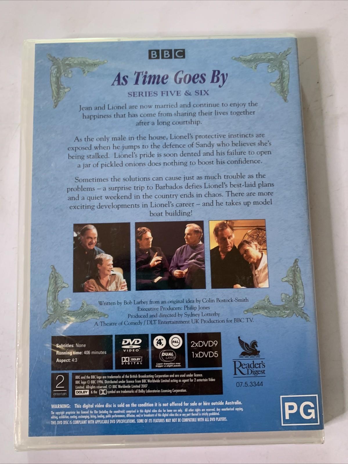 As Time Goes by: Complete Series 5-6 (DVD, 1992) Geoffrey Palmer, Judi Dench NEW