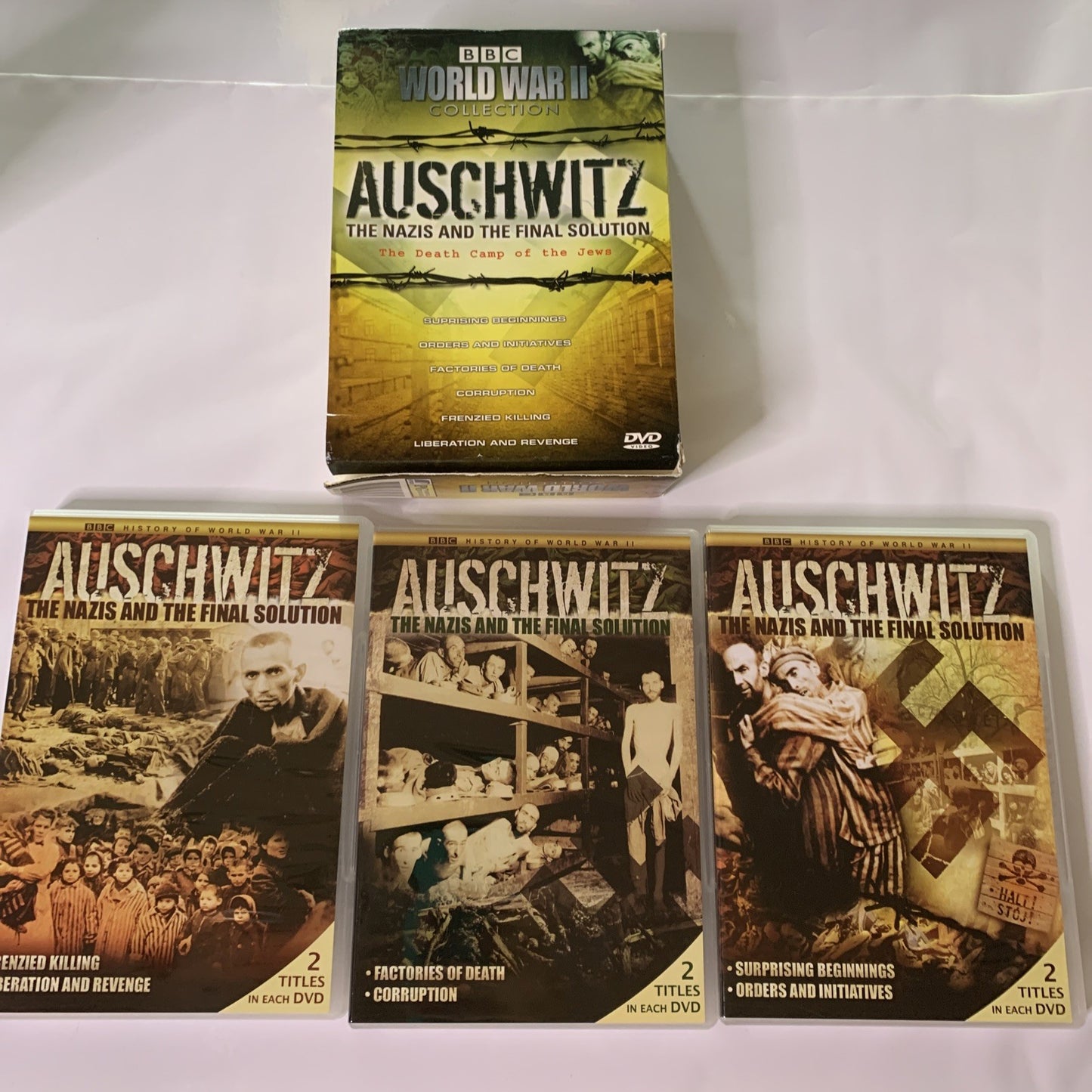 Auschwitz The Nazis And The Final Solution (DVD,2005) BBC Documentary All Region