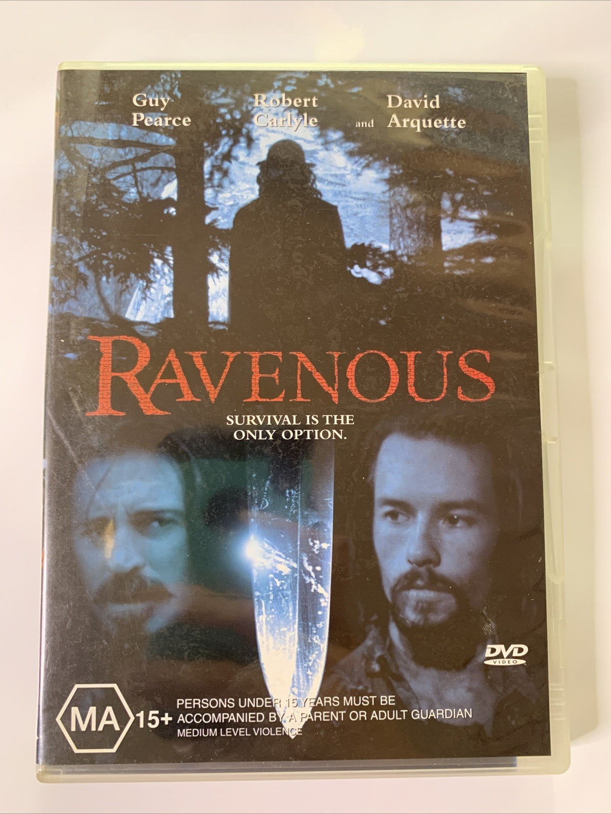 Ravenous (DVD, 1998) Guy Pearce, David Arquette, Horror Film Region 4