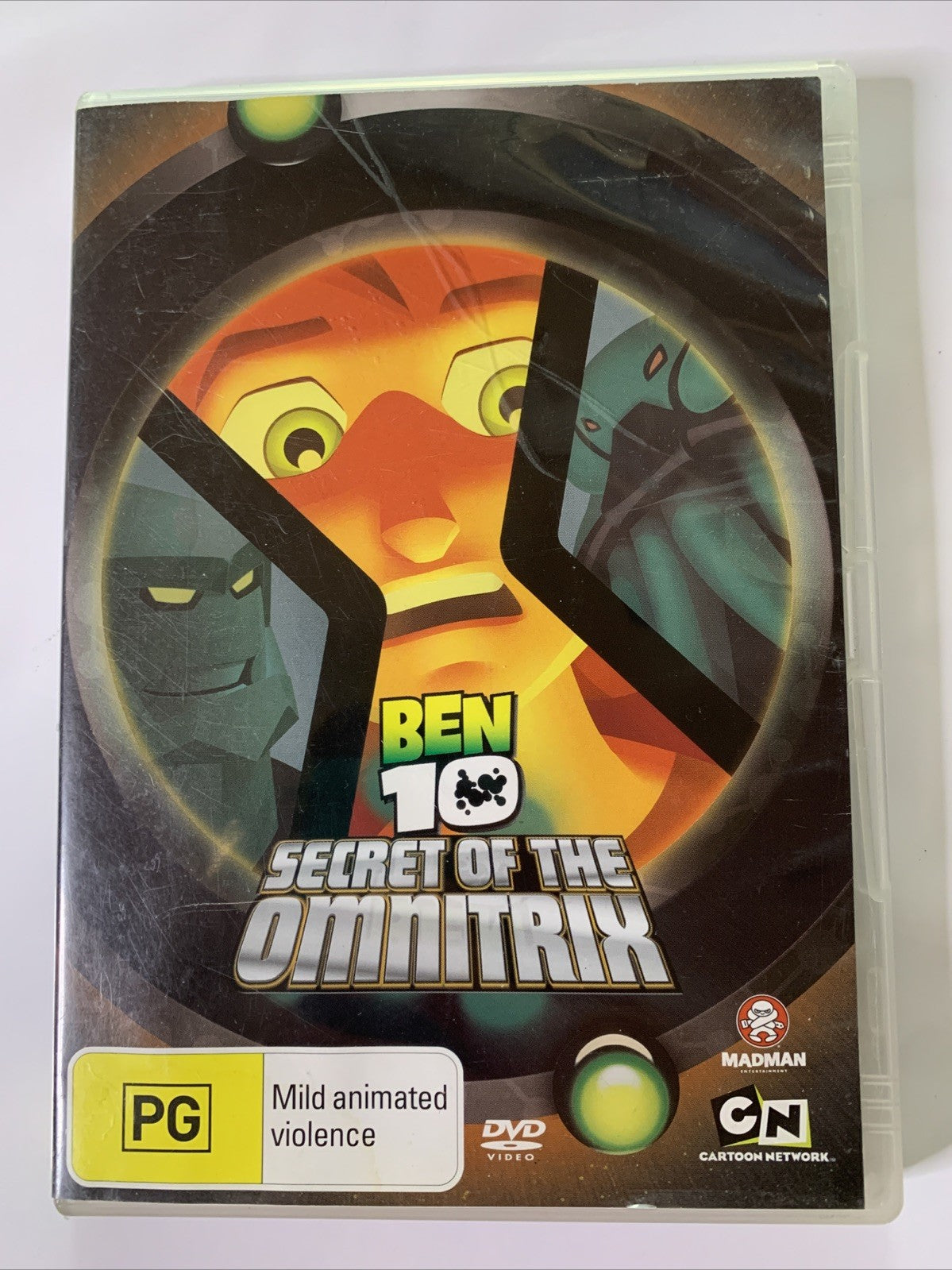 Ben 10: Secret of the Omnitrix (DVD, 2007) Animation Region 4