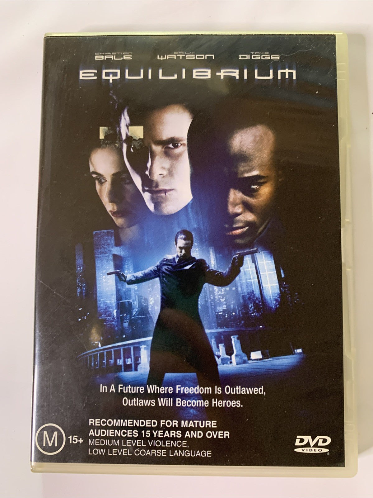 Equilibrium (DVD, 2003) Christian Bale, Sean Bean, Emily Watson Region 4