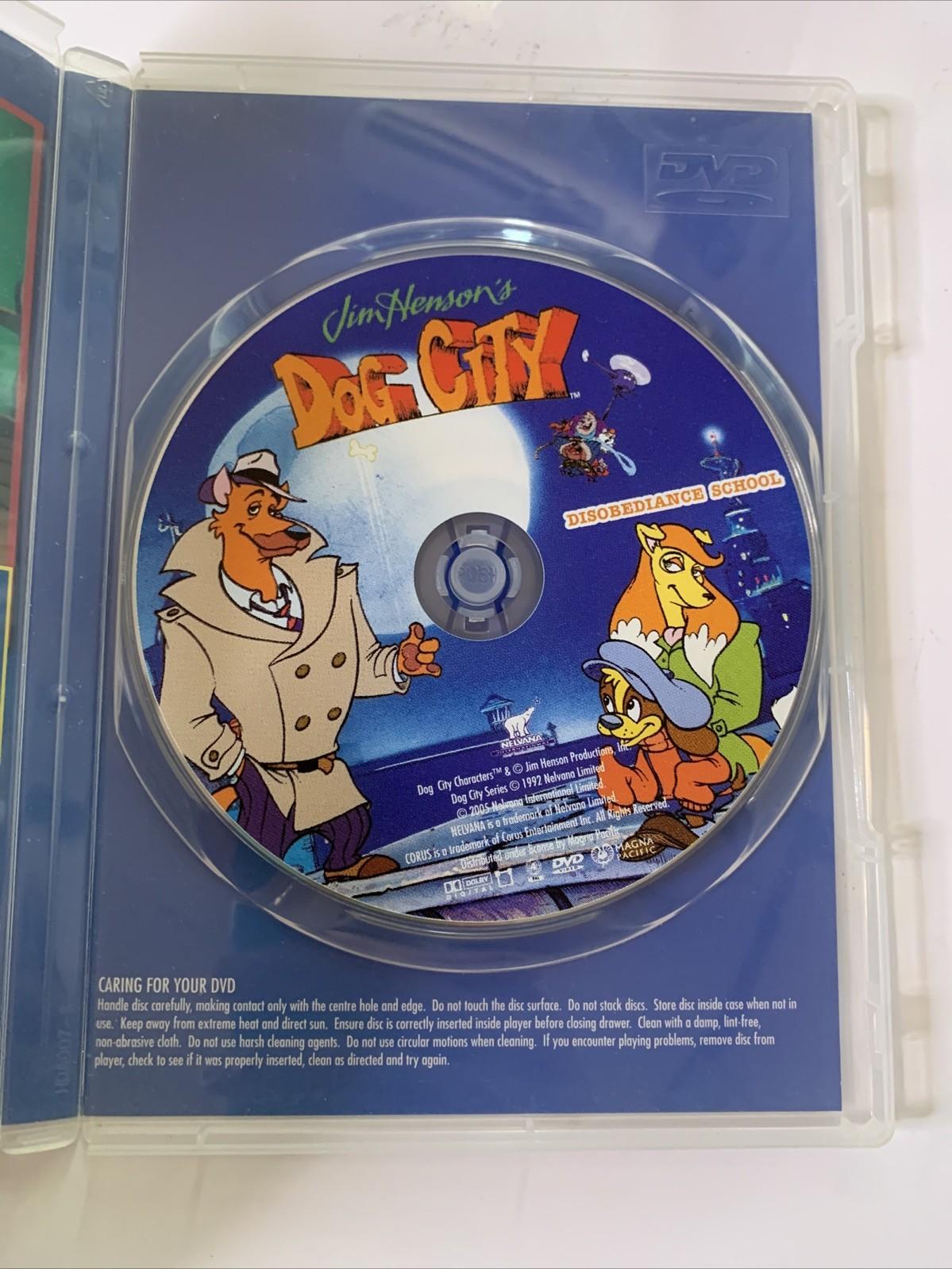 Jim Henson's Dog City : Disobedience School (DVD, 1993) Animation Region 4
