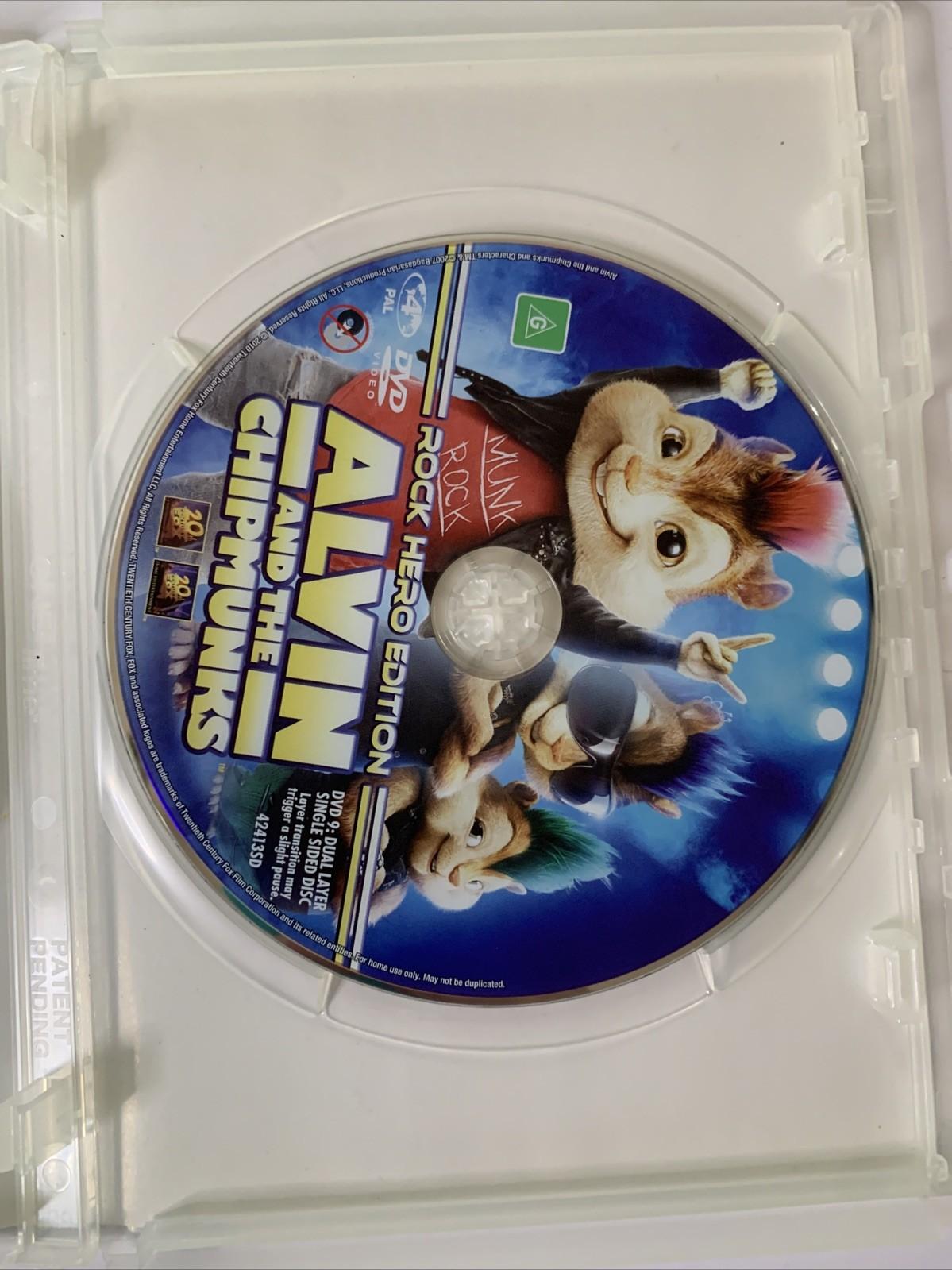 Alvin and the Chipmunks: Rock Hero Edition (DVD, 2007, 2-Discs) Region 4