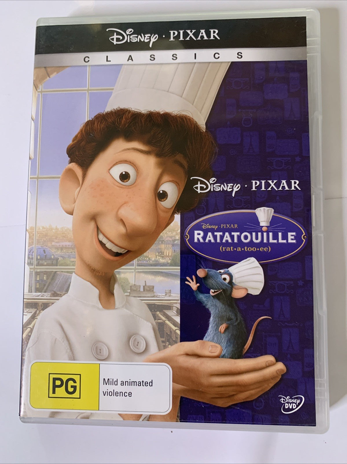 Ratatouille (DVD, 2007) Disney Pixar Animation Region 4
