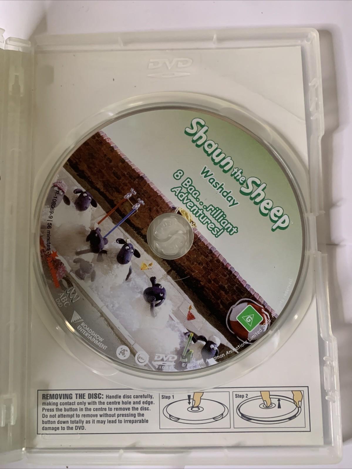 Shaun the Sheep: Washday (DVD, 2007) Animation Region 4
