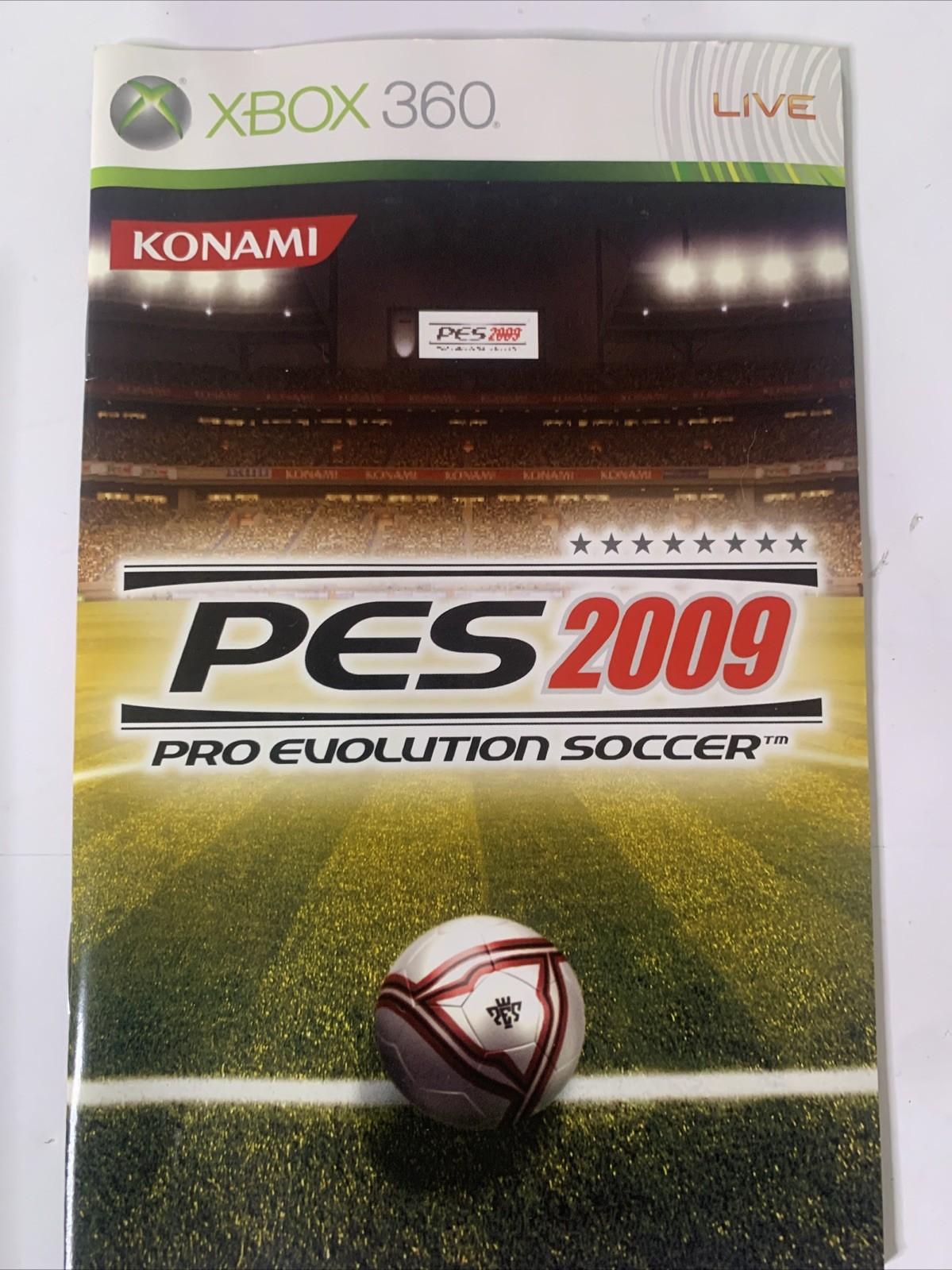Pro Evolution Soccer PES 2009 Microsoft XBOX 360 PAL Game Complete