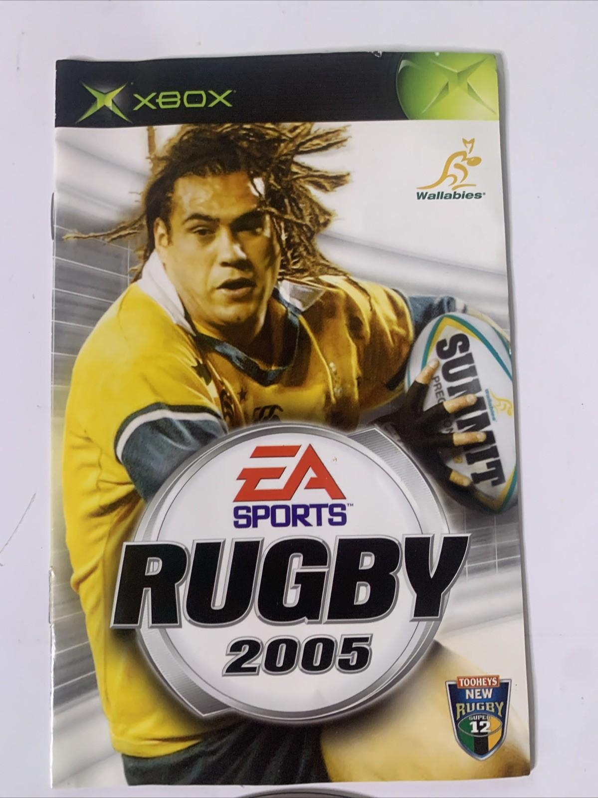Rugby 2005 Microsoft XBOX Original PAL Game Complete