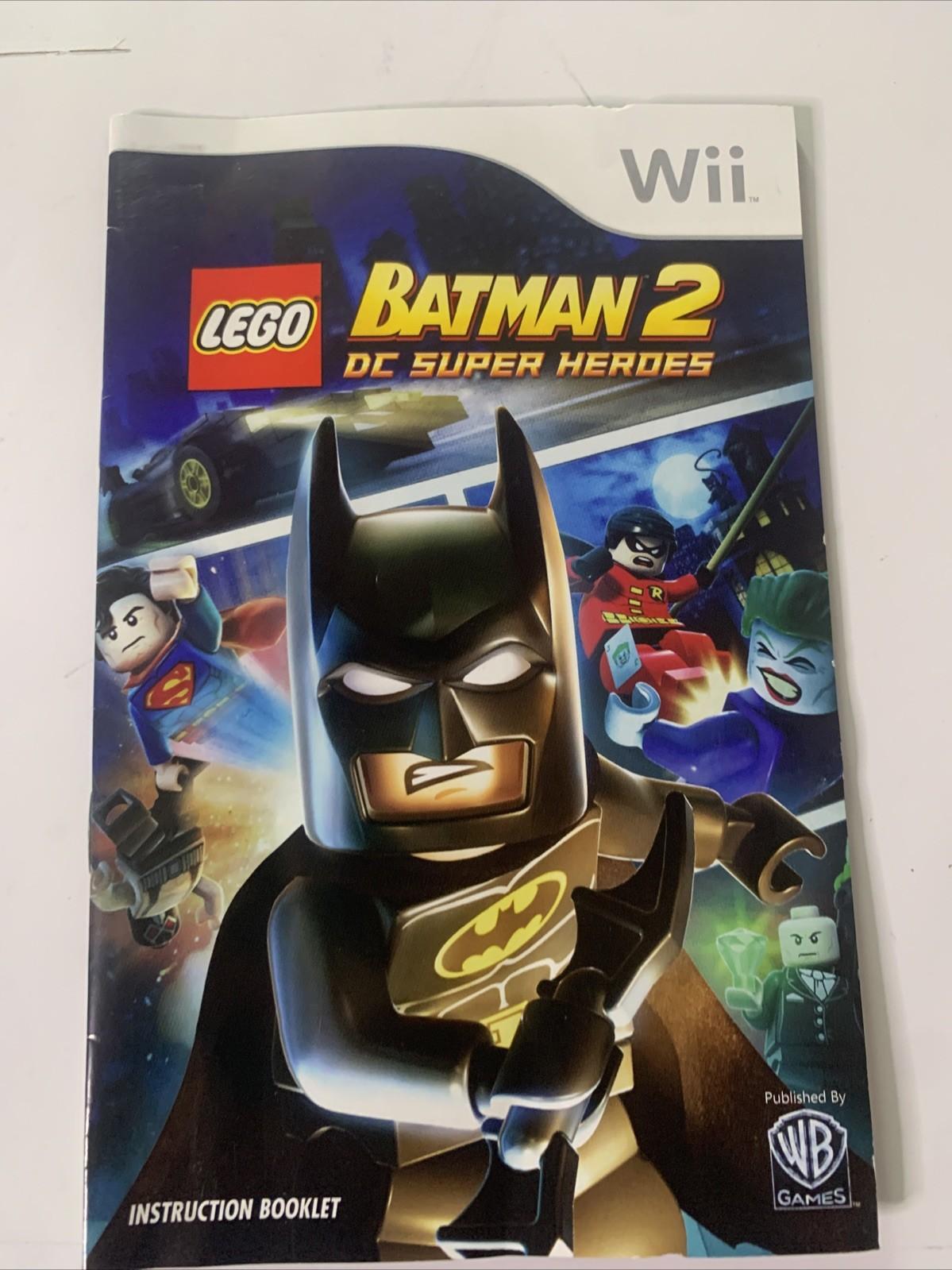 LEGO Batman Super Heroes 2 Nintendo Wii PAL Game Complete
