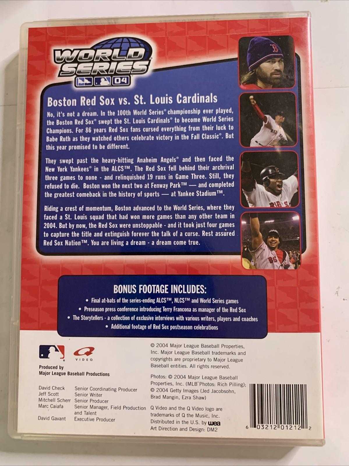 MLB World Series 04 Baseball (DVD, 2004) All Regions NEW