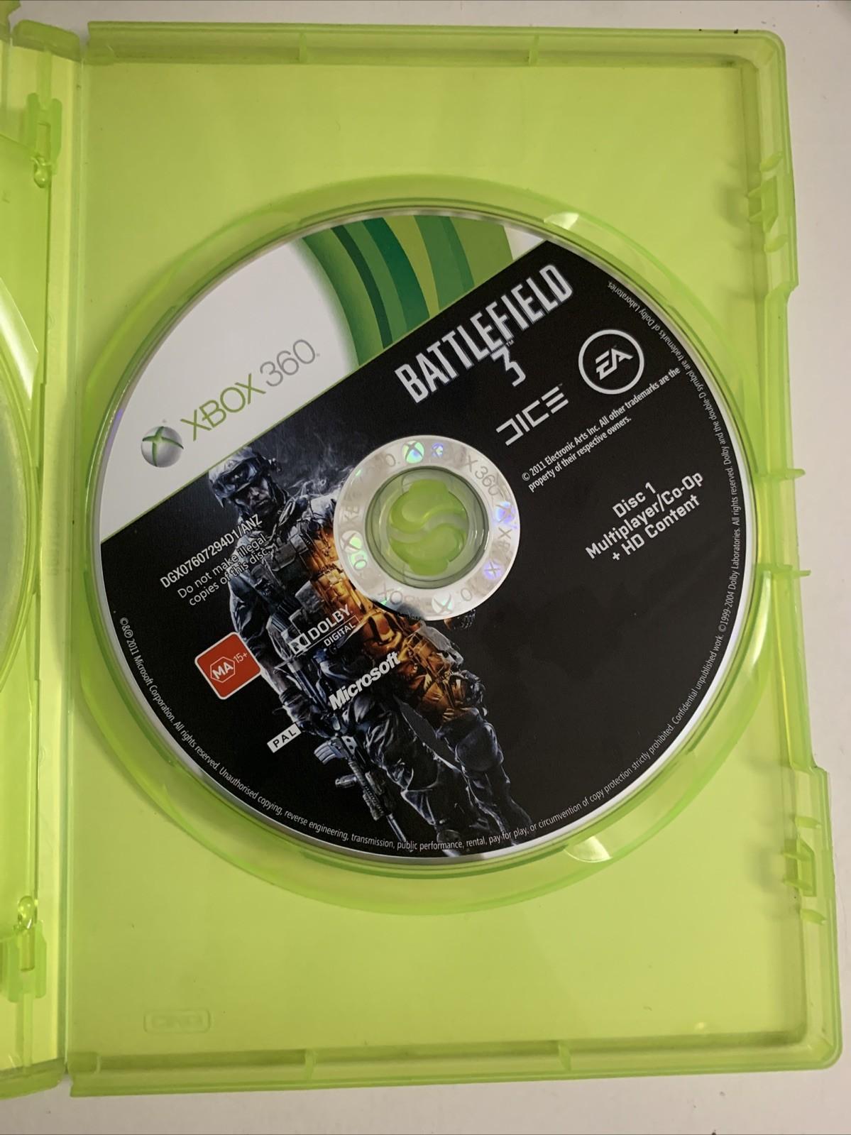 Battlefield 3 Microsoft XBOX 360 PAL Game