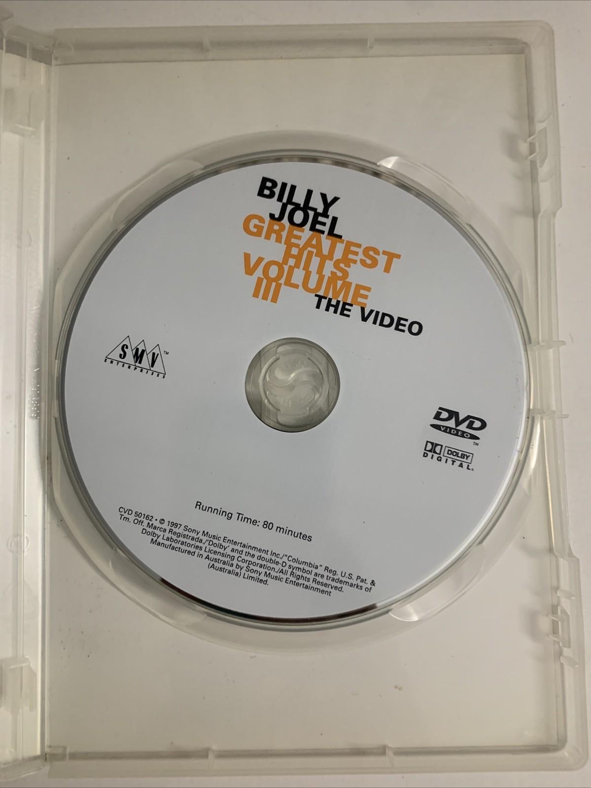 Billy Joel – Greatest Hits Volume III The Video (DVD, 1997) All Regions