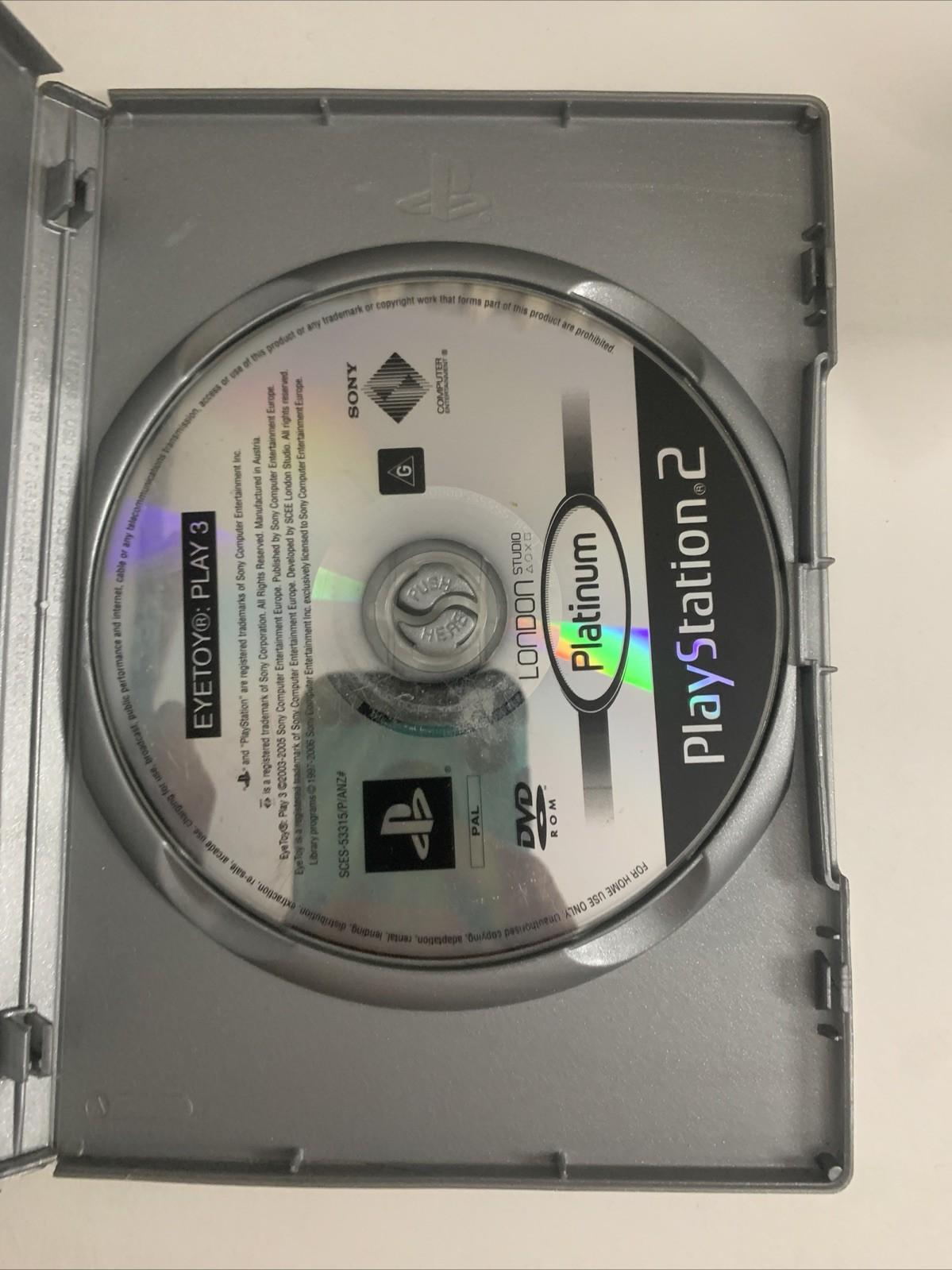 Eyetoy Play 3 PS2 Sony Playstation 2 PS2 PAL Game