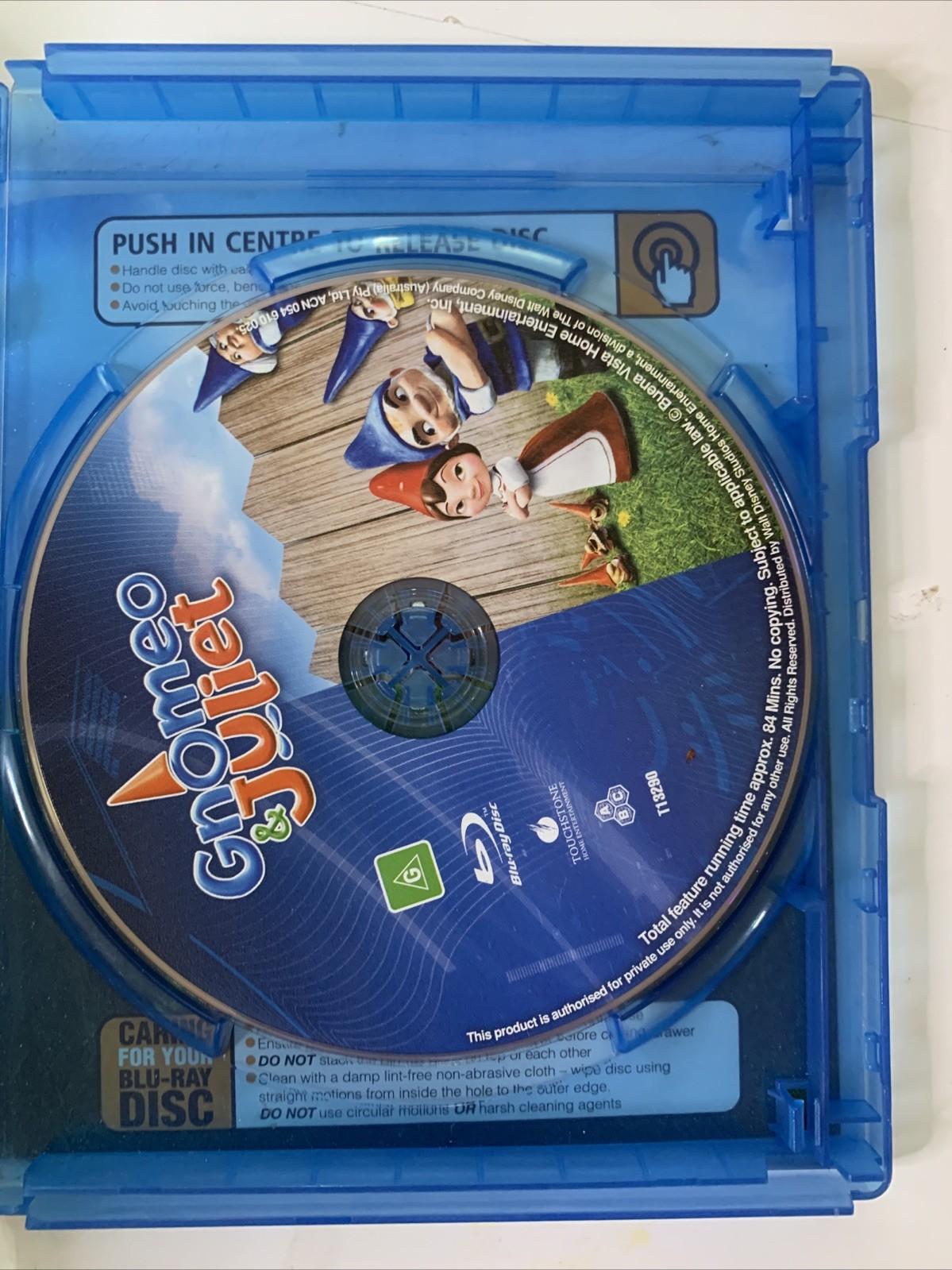 Gnomeo & Juliet (Blu-ray, 2011) Emily Blunt, Hulk Hogan All Regions