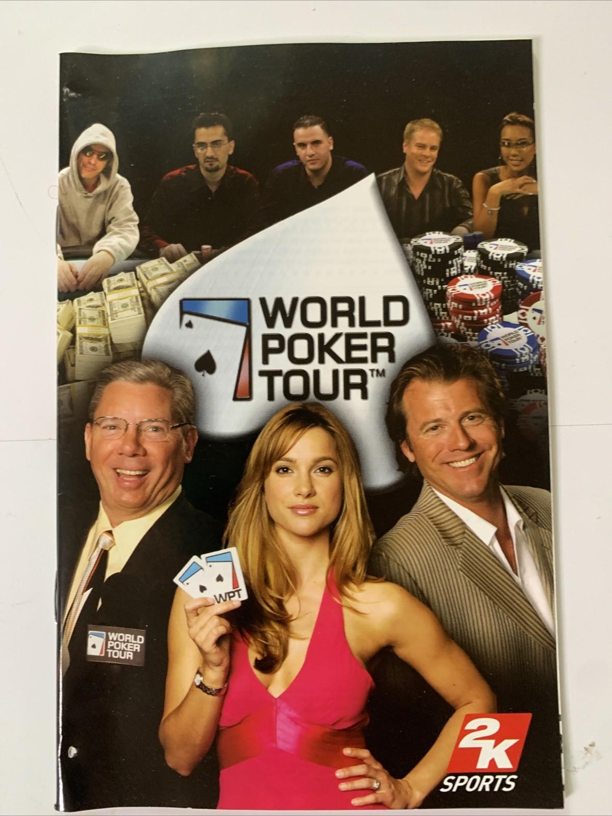 World Poker Tour PS2 Sony PlayStation 2 2005 PAL Game Complete