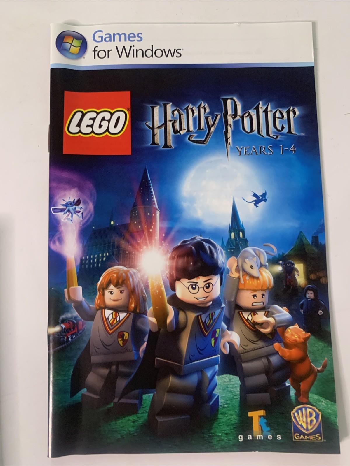 LEGO Harry Potter Years 1-4 PC DVD Windows Action Game Complete