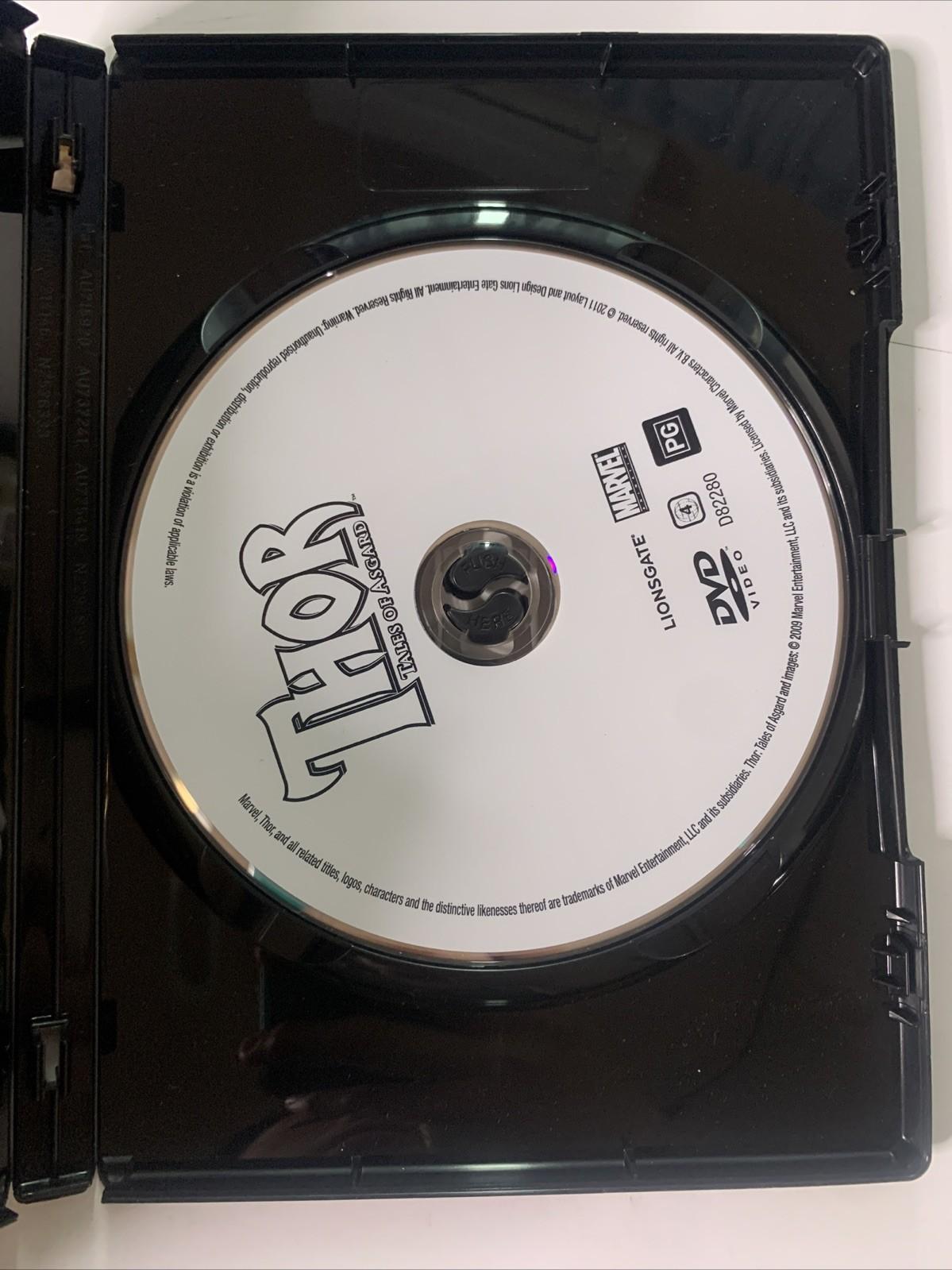 Thor: Tales of Asgard (DVD, 2011) Marvel Animation Feature Region 4