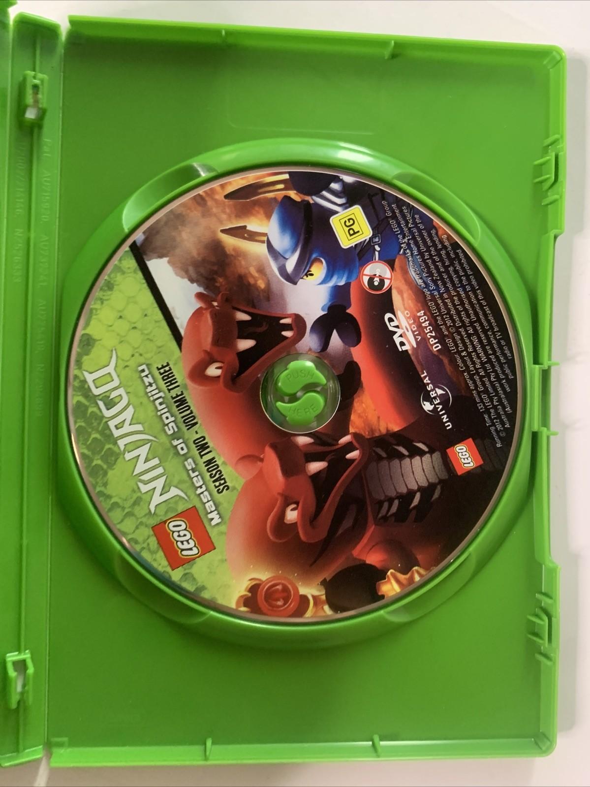 LEGO Ninjago: Masters of Spinjitzu : Series 2 Vol 3 (DVD, 2011) Region 4 &2