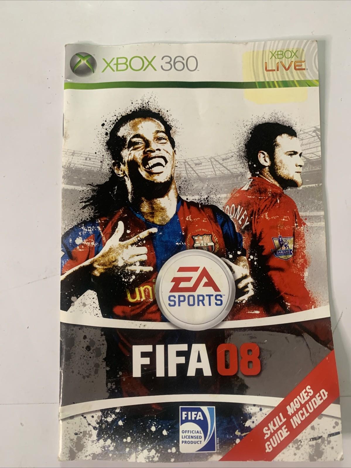 FIFA 08 Football Microsoft XBOX 360 PAL Game Complete