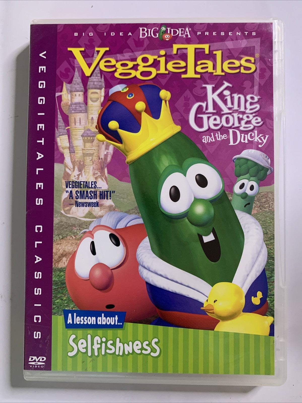 Veggie Tales: King George and the Ducky (DVD, 2003) Animation All Regions
