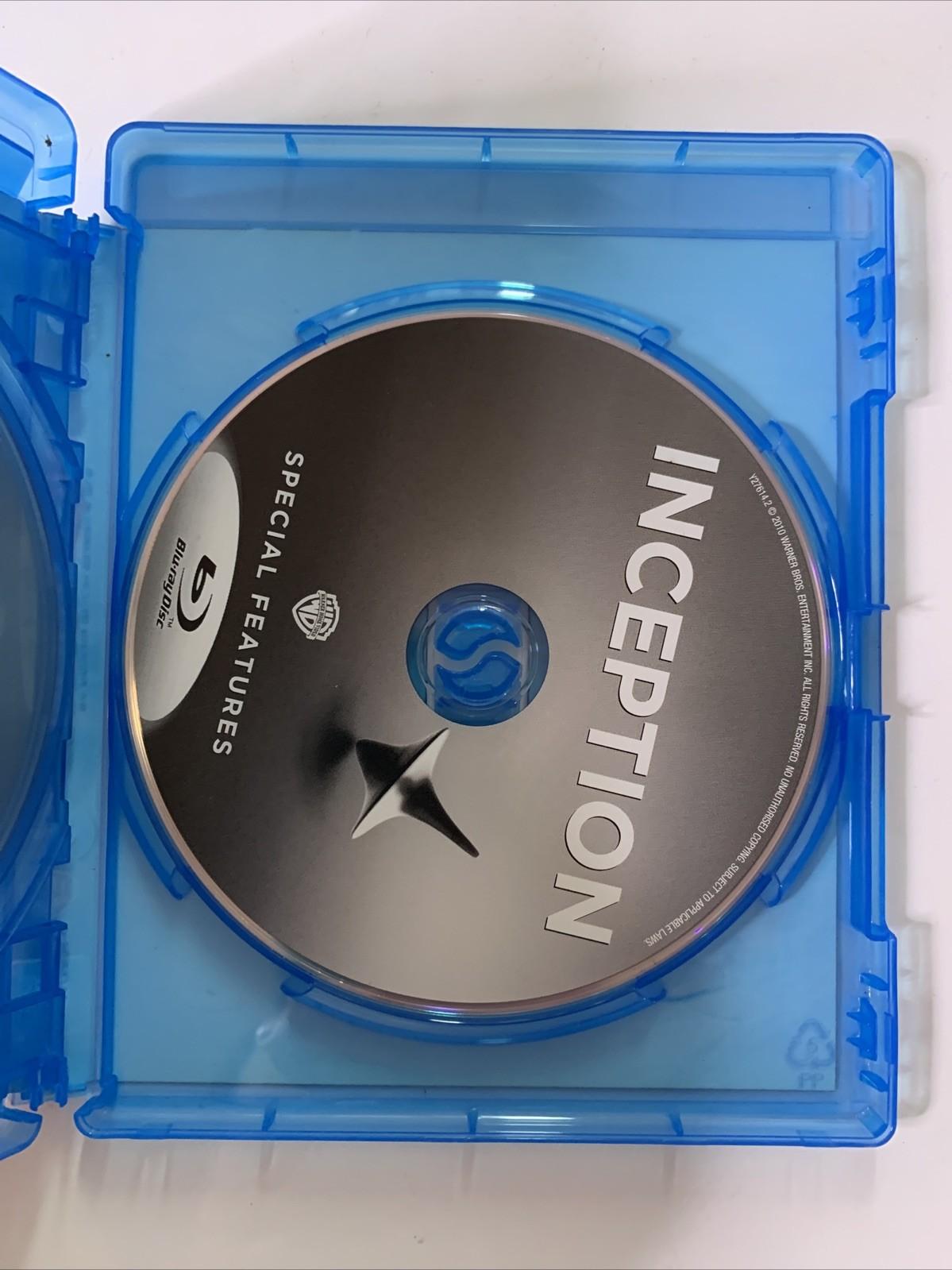 Inception (Blu-ray, 2010, 2-Disc) Leonardo DiCaprio, Elliot Page Region B