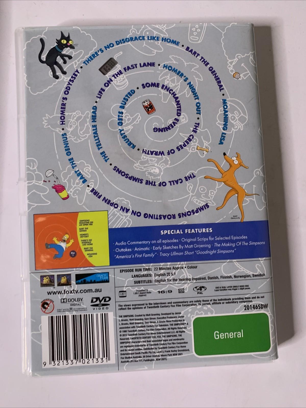 The Simpsons : Season 1 (DVD, 1989) Region 4