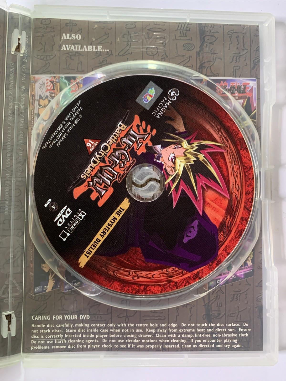 Yu-Gi-Oh! Battle City Duels The Mystery Duelist Vol 16 (DVD) Anime Region 4