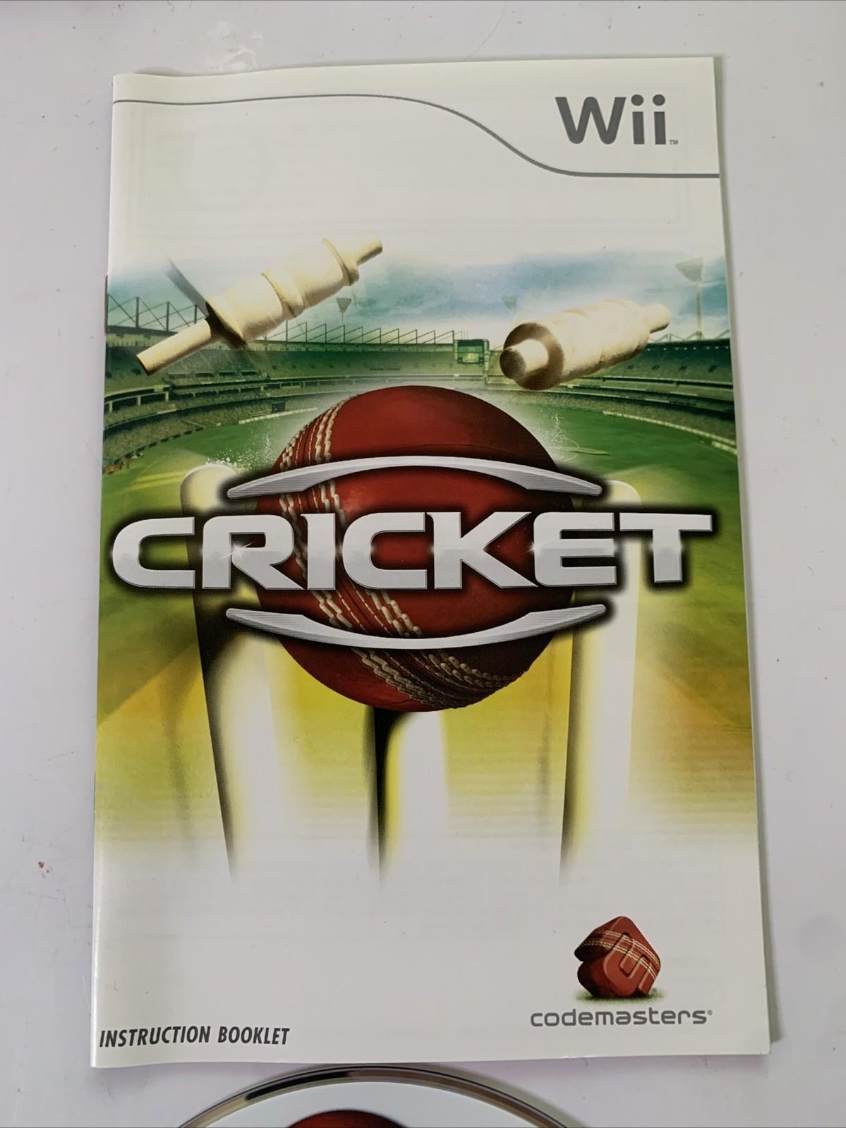 Cricket Nintendo Wii PAL 2009 Game Complete