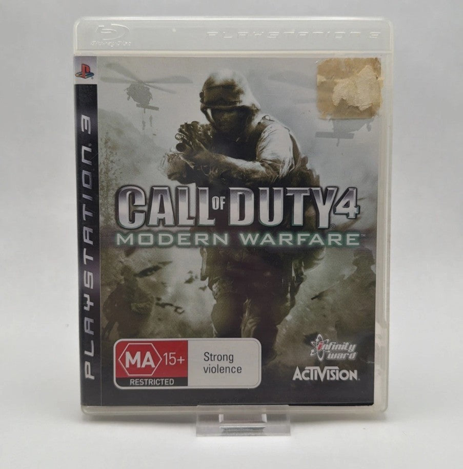 Call Of Duty 4 Modern Warfare PS3 Sony Playstation 3 Manual