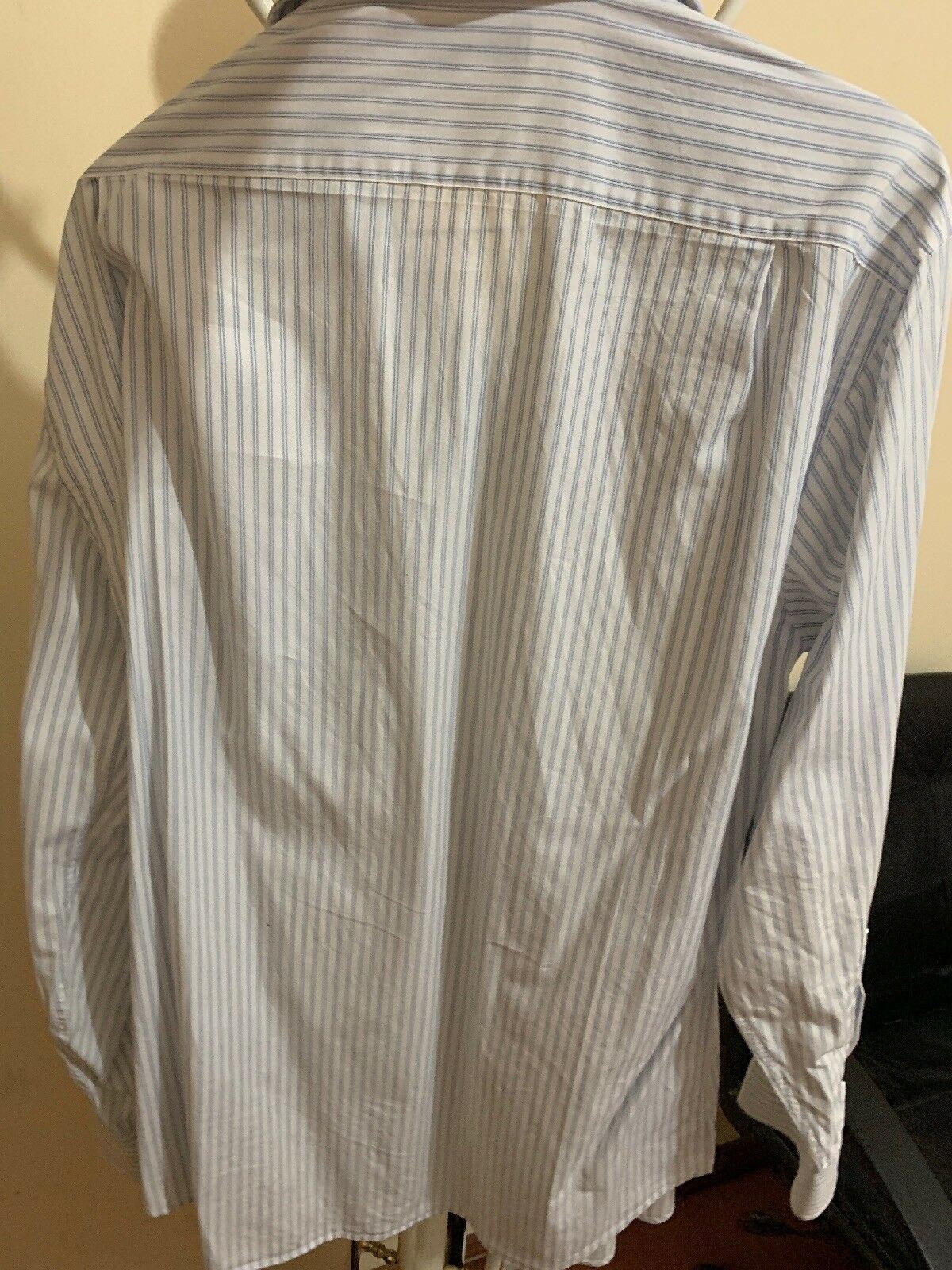 Tommy Hilfiger Men’s Vintage Designer Long Sleeve Shirt Size M Stripe