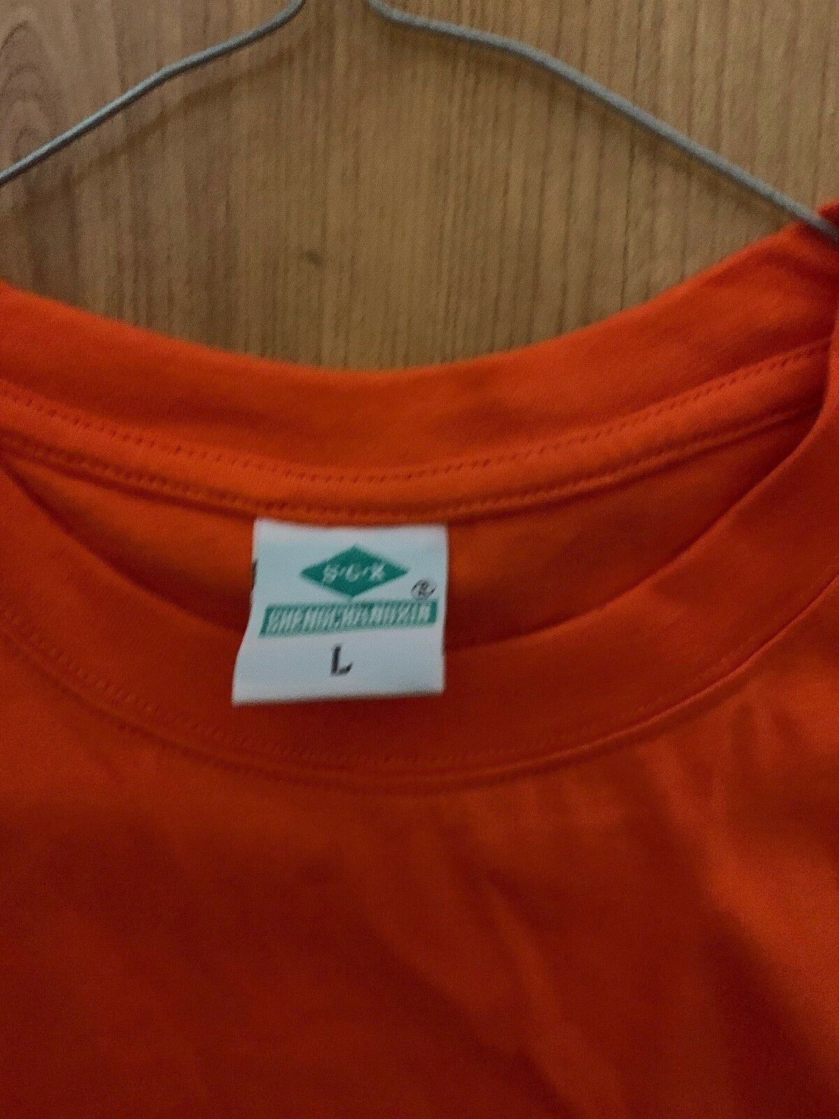 Mongolia Red Tshirt Men's Large Size